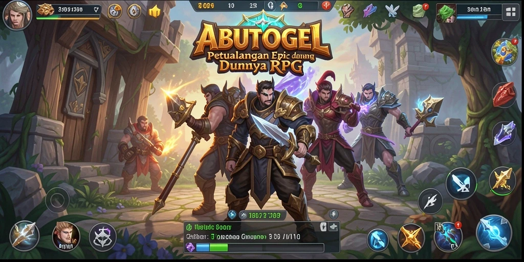 Gameplay seru dan mendalam dalam ABUTOGEL yang menarik.