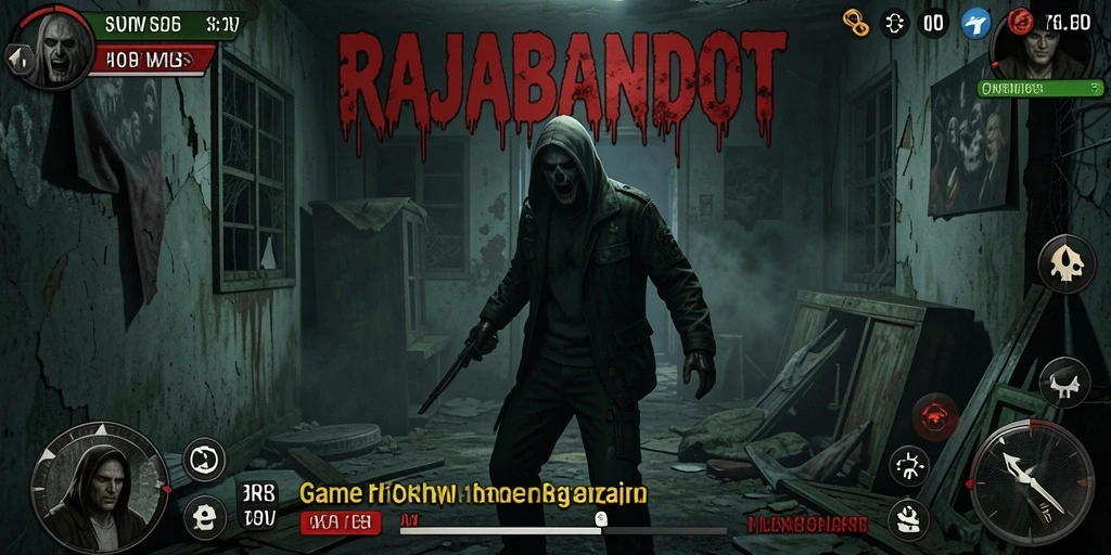 Gameplay menakutkan yang penuh ketegangan di RAJABANDOT.